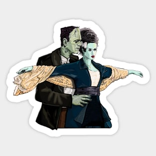 Frankenstein Titanic Sticker